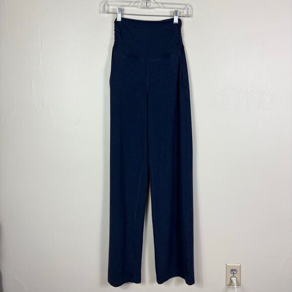 Lululemon Modal French Terry Take It Easy Pants 31" in Heathered Mod Naval Blue - Picture 2 of 13